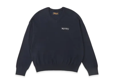 visvim Selmer V-Neck Knit "Navy"