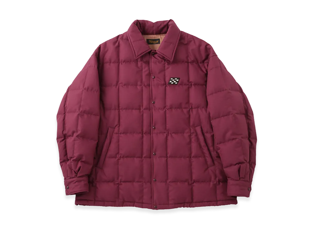 visvim Coach Down Quilted JKT "Burgundy"