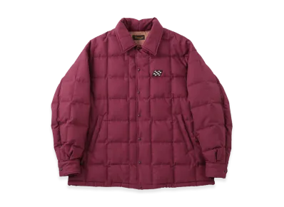 visvim Coach Down Quilted JKT "Burgundy"