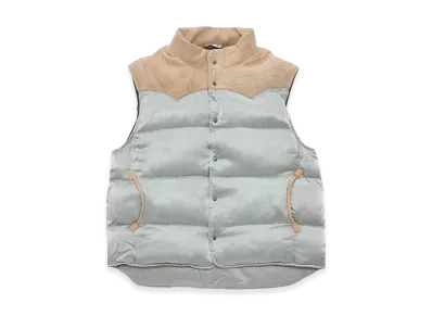 visvim Colter Down Vest "LT.Blue"