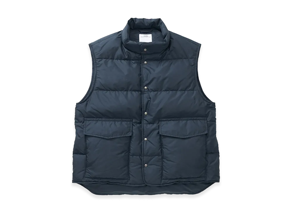 visvim Karluk Insulator Down Vest "Navy"