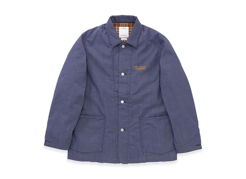 visvim Osiris Down Coverall DMGD "Navy"