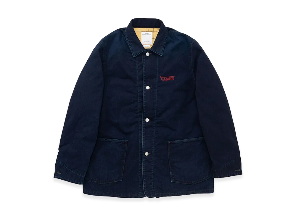 visvim Osiris Down Coverall DMGD "Indigo"