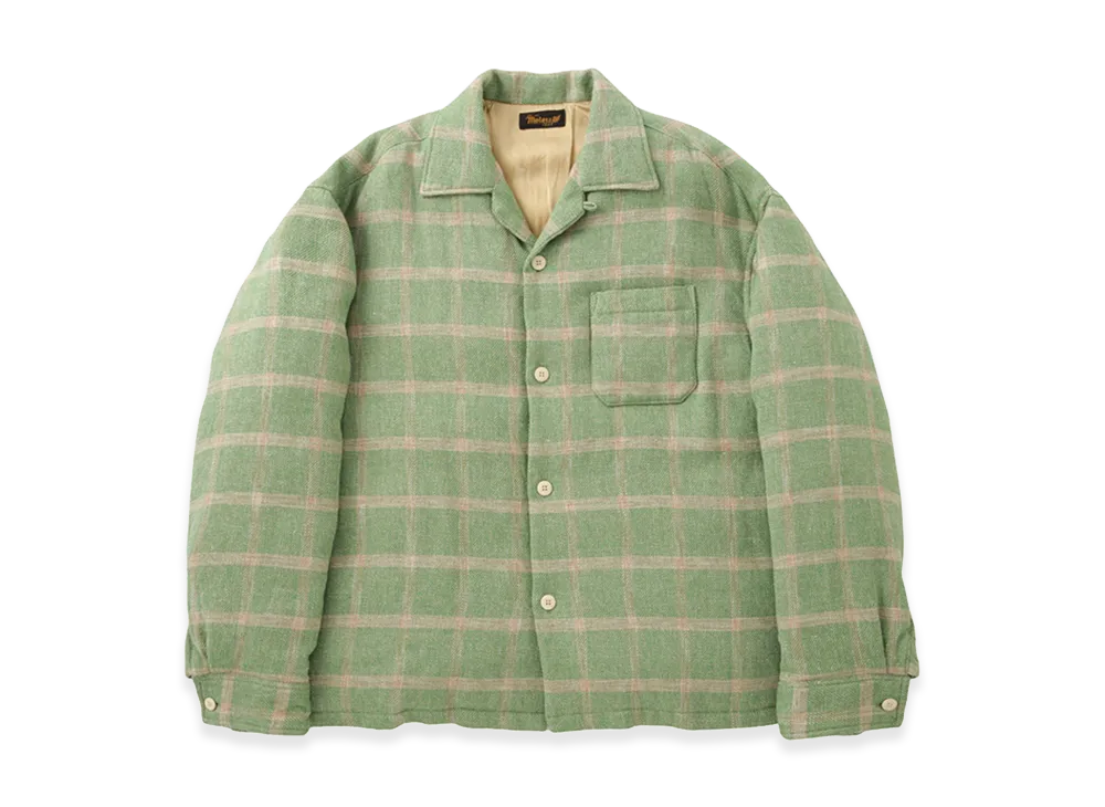 visvim Keesey Check Down JKT "LT.Green"
