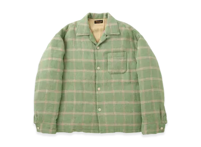 visvim Keesey Check Down JKT "LT.Green"