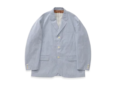 visvim Bowen Blazer Seersucker "Blue"