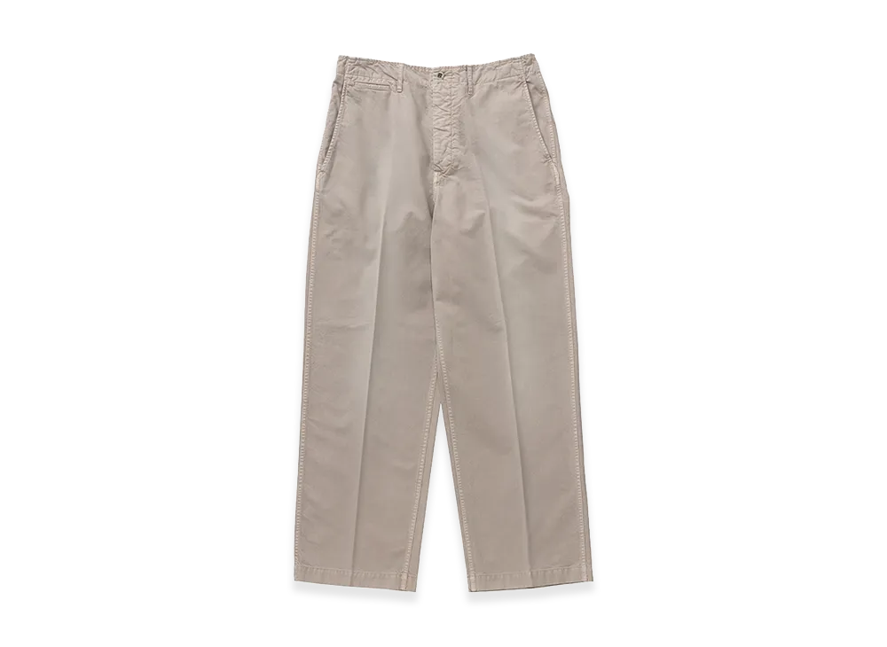 visvim Broader Chino Dmgd "Grey"
