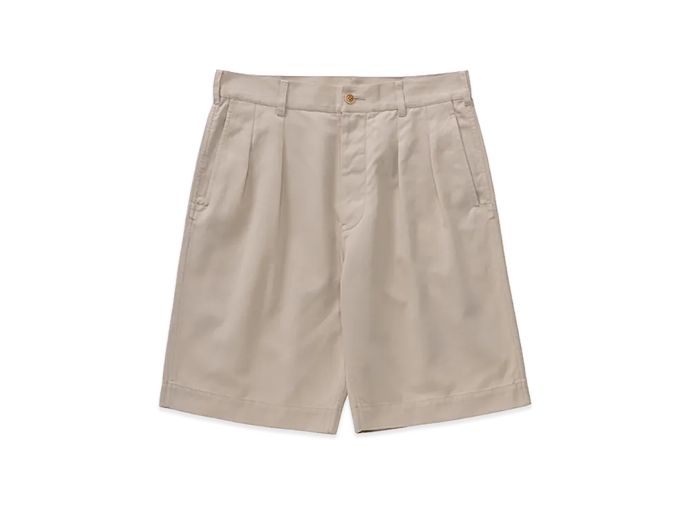 visvim Bearn Chino Shorts "Ivory"