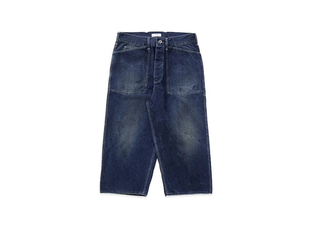visvim SS Scout Shorts Dry Denim "Indigo"