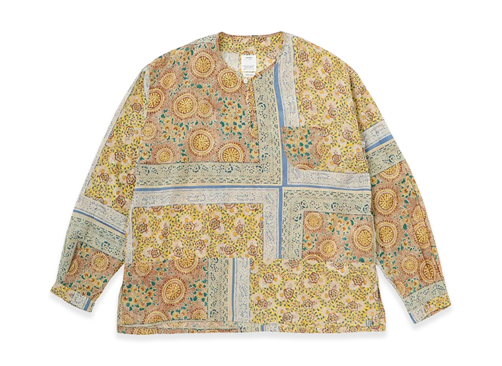 visvim Tunic P.O. Khadi Bandana P.W. "Blue"