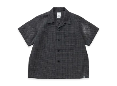 visvim Judd Shirt S/S Santome Check "Navy"