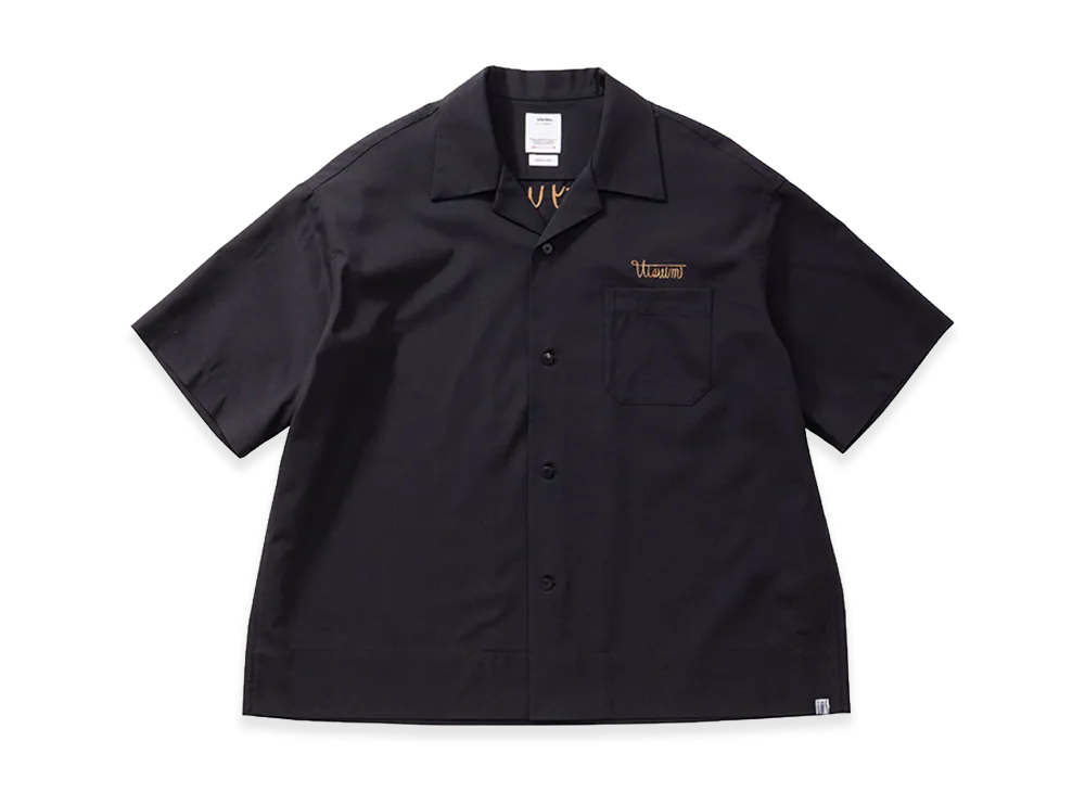 visvim Copa Shirt S/S (Silk) "Black"