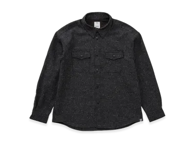 visvim Lumber Tweed L/S "Black"