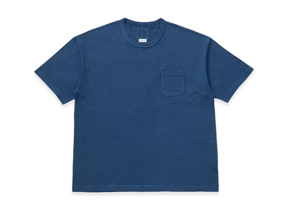 visvim Jumbo Tee S/S (N.D.) "LT.Indigo"