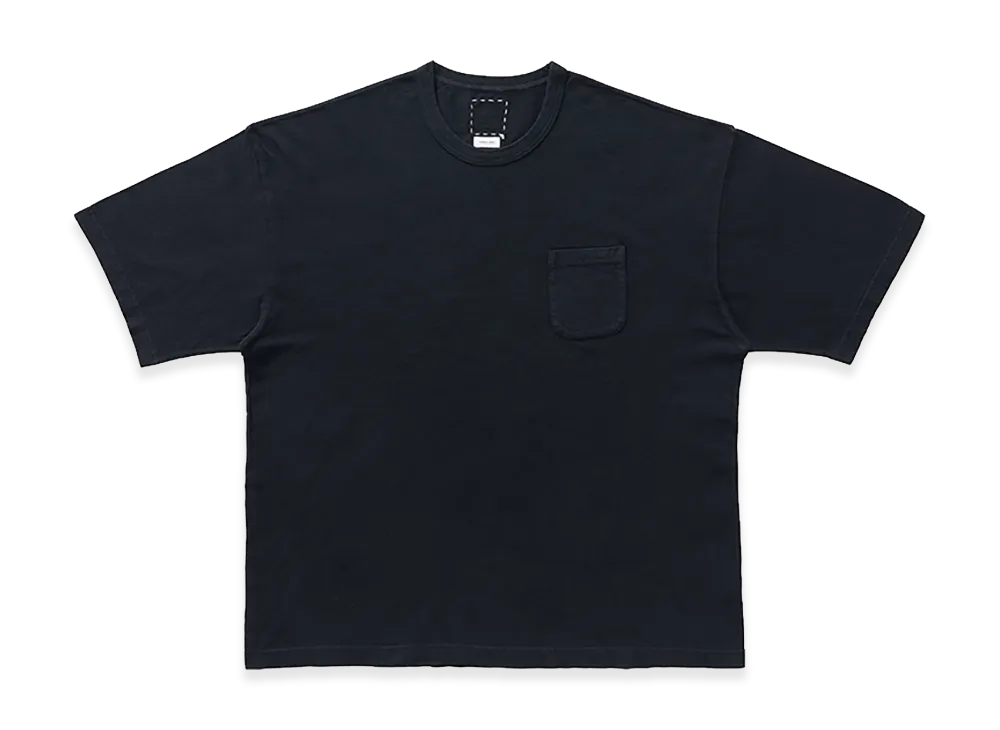 visvim Mondo Tee S/S Dmgd "Black"