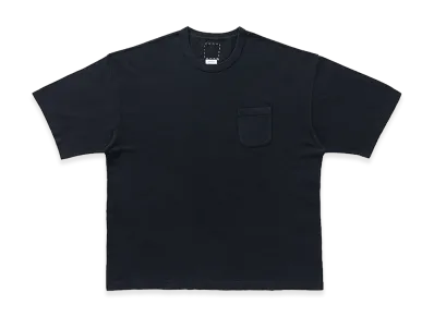 visvim Mondo Tee S/S Dmgd "Black"