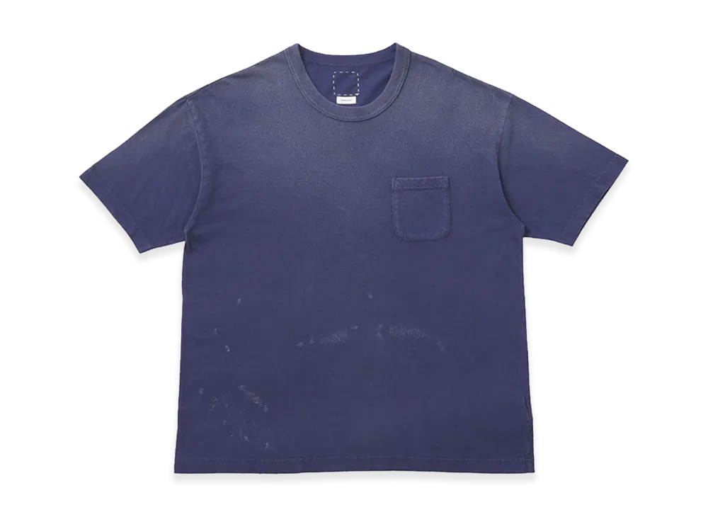 visvim Jumbo Tee S/S Crash "Navy"