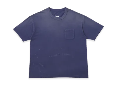 visvim Jumbo Tee S/S Crash "Navy"