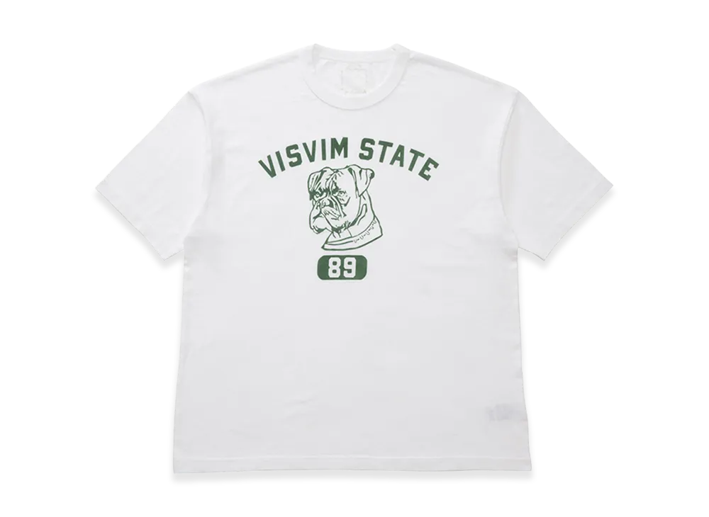 visvim Jumbo Tee S/S 89 Dmgd "White"