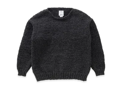 visvim Amplus Boatneck Hand Knit "Grey"