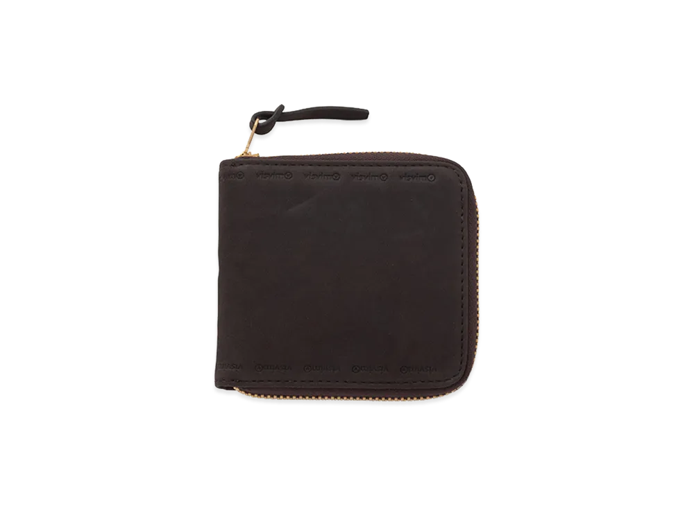 visvim Leather BI-Fold "DK.Brown"