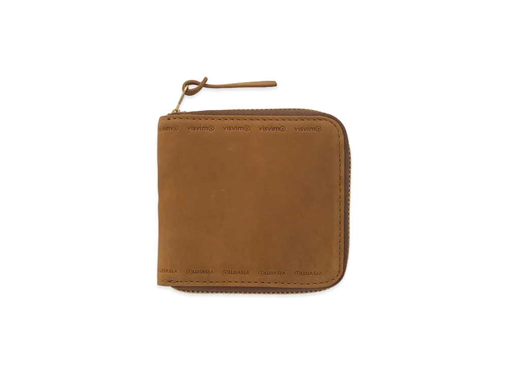 visvim Leather BI-Fold "Camel"