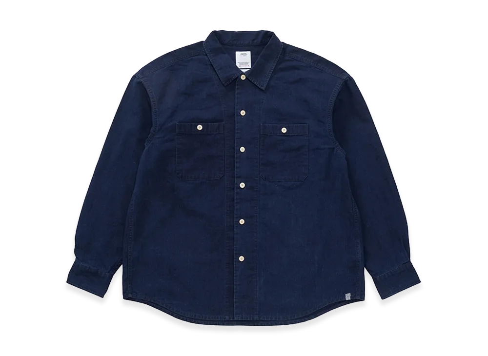 visvim Lumber L/S "Indigo"