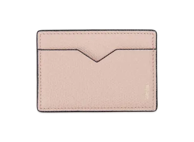 Valextra Card Case Pass Case "Bonne Mine Pink"