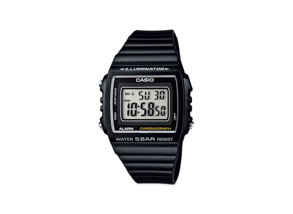 Casio Collection W-215H-1AJH "Black"