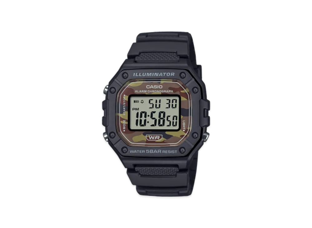 Casio Collection W-218H-5BJF "Charcoal"