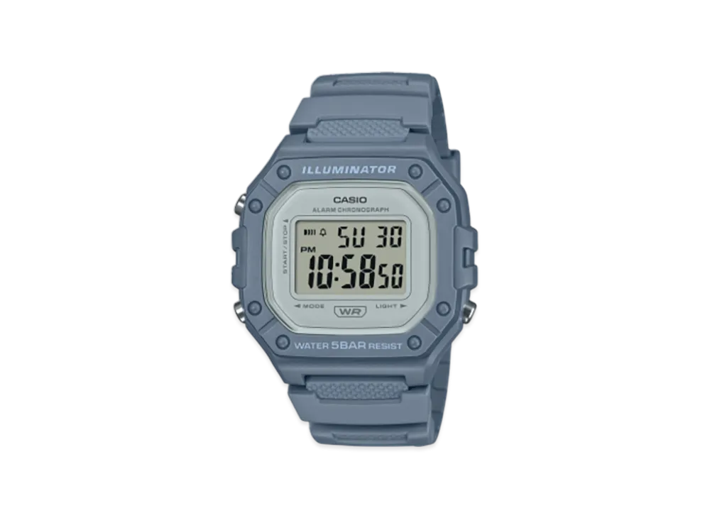Casio Collection W-218HC-2AJF "Gray"