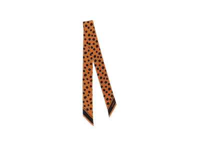 Valentino Garavani Women's 'pois Dalmata' Bandeau "Brown"