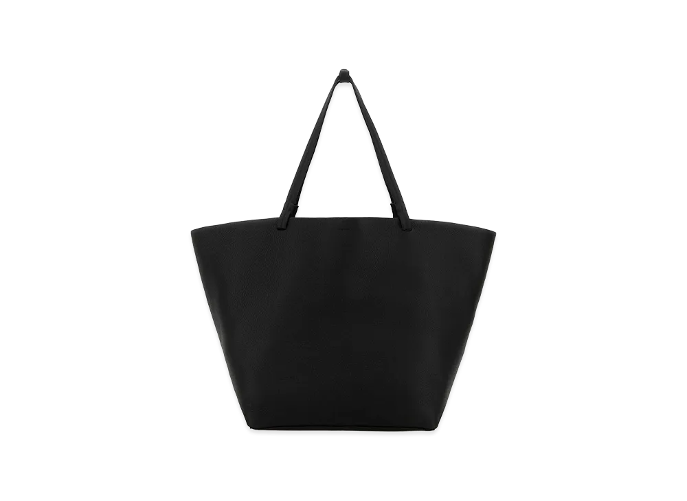 The Row Women's Leather Park Tote Xl Shopping Bag "Slate/Black"