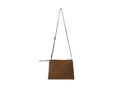 The Row Nu Twin Bag in Suede "Desert"