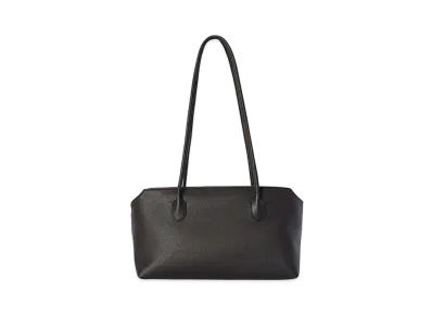 The Row Terrasse Bag in Leather "Dark Brown"