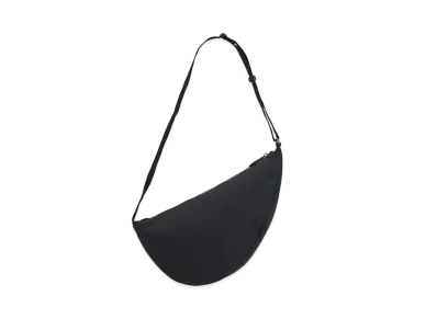 The Row Slouchy Banana Bag Two in Nylon "Black"
