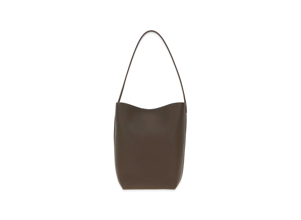 The Row Women's Leather Large NS Park Shopping Bag "Brown"