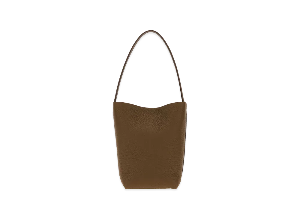 The Row Women's Leather Small NS Park Tote Bucket Bag "Dark Brown"