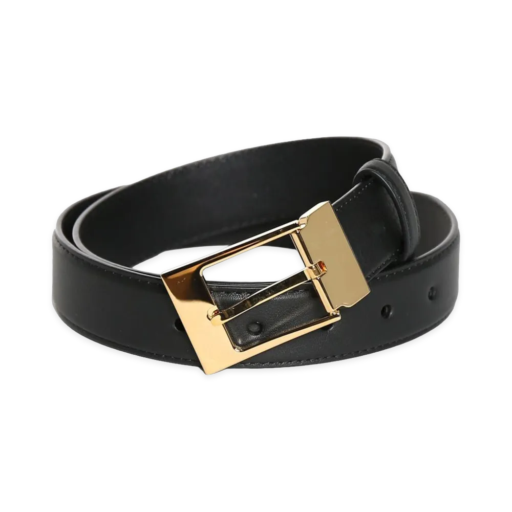 The Row Women's Capsule Belts "Black/Gold"