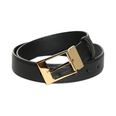 The Row Women's Capsule Belts "Black/Gold"