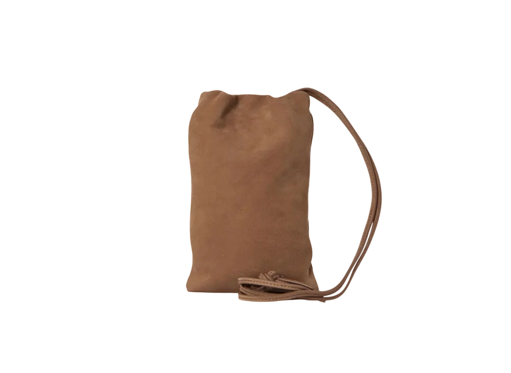 ザロウ ブルス ヌバックスマホケース "ツンドラ" W1418L85TNDR