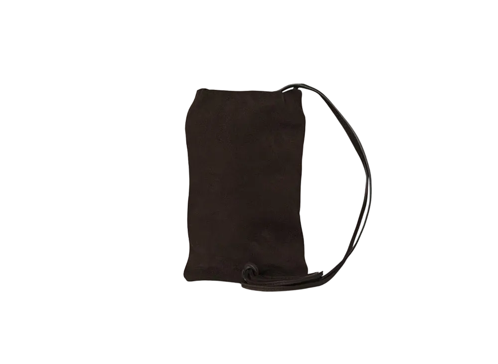 ザロウ ブルス ヌバックスマホケース "ウッドブラウン" W1418L85WDBR