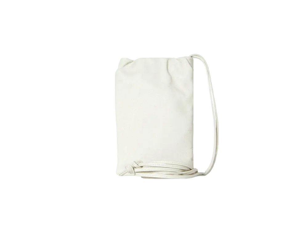 ザロウ レザー製 ブルス スマホケース "アイボリー" W1418L97ISHG