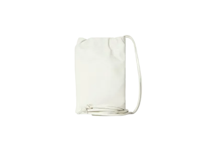The Row Bourse Phone Case in Leather "Ivory"