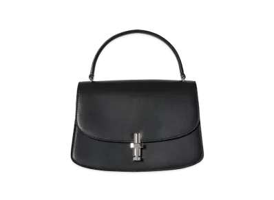 The Row Sofia 8.75 Bag in Leather "Black"