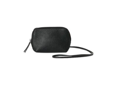 The Row Women's Owen Leather Pouch "Black"