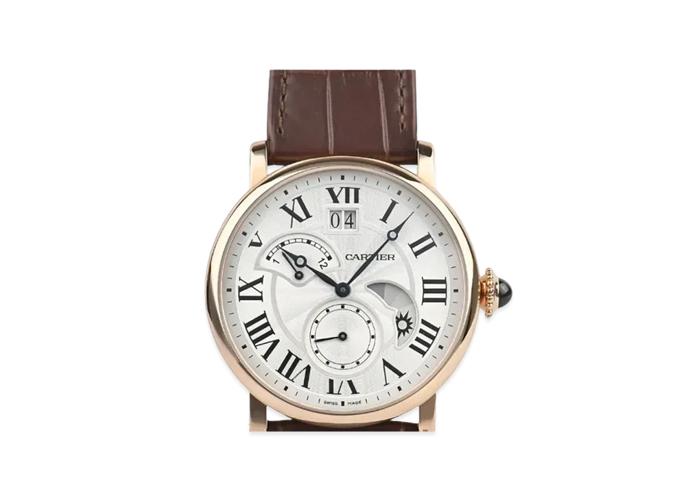 Cartier Rotonde de Cartier Grand Date Retrograde "Silver" W1556240