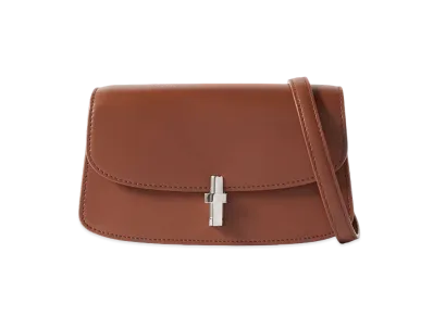 The Row E/W Sofia Bag in Leather "Tan"