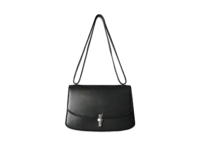 The Row Sofia 10 Shoulder Bag in Leather "Black"