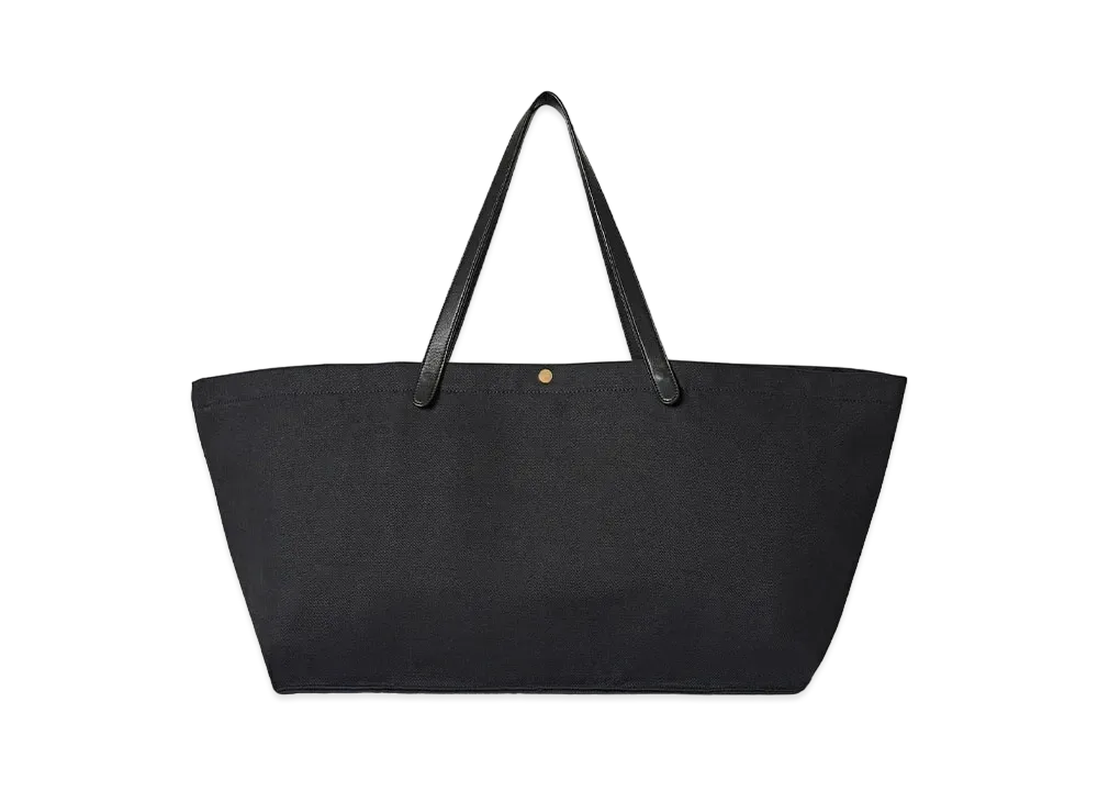 The Row XL Idaho Bag in Cotton "Black"